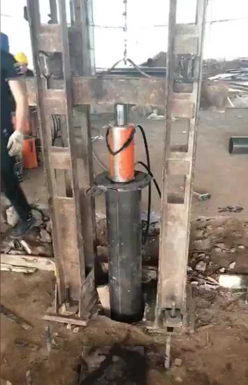 聊城东阿县钢管桩加固