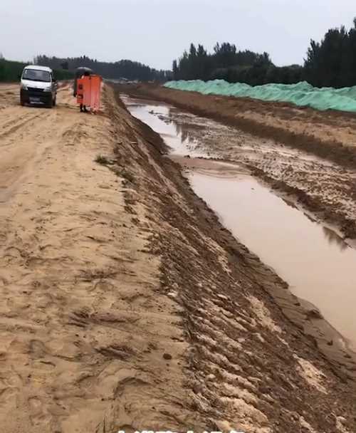 聊城东阿县河道降水